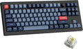 Keychron V3 Max TKL Wireless Mechanical Keyboard, QMK/VIA RGB Bluetooth/2.4 GHz/Wired, 87 Keys Hot-Swappable with Gateron Banana Switch, Compatible with Mac Windows Linux