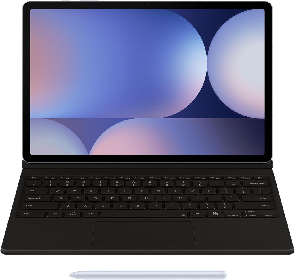 Samsung Galaxy Tab Book Cover Keyboard Ai Key for Galaxy Tab S10+, S9+ & S9 FE+, Detachable Platform, PC-Like Experience, Wireless Keyboard Sharing, International Version, Black