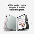 Samsung Galaxy Tab S9 FE+ Plus Android Tablet (12.4' Touchscreen, 8GB RAM, 256GB Storage :128GB+128GB SD, 18-hr Long Battery Life, S Pen, 1 Front Camera + 2 Rear Cameras, Lightweight) SM-X610, Gray