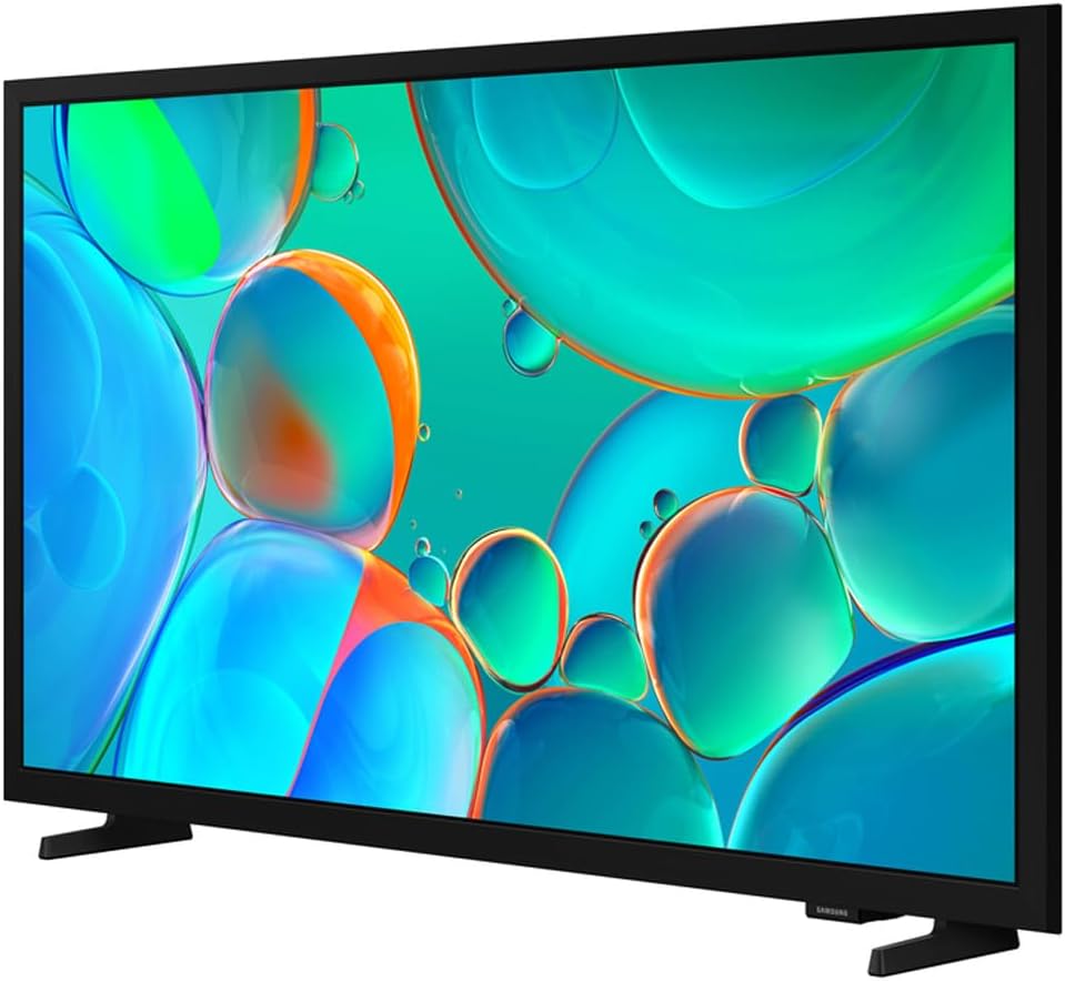 Samsung 32 inch HD H5000F 720P Smart TV (2025) Bundle with Premiere Movies Streaming + 19-45 Inch TV Wall Mount + 6-Outlet Surge Adapter + 2X HDMI Cable & Complete Home Theater Beginner's Guidebook