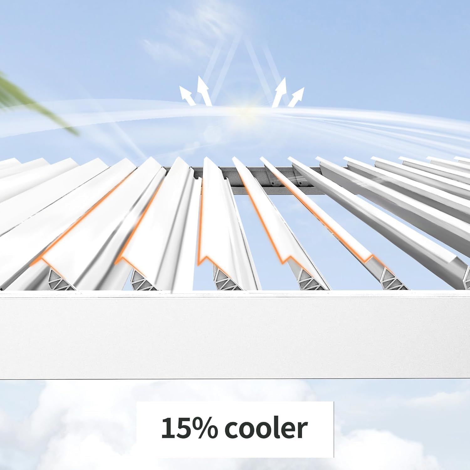10' × 10' Louvered Pergola, Outdoor Aluminium Canopy with Adjustable Roof Curtains and Netting for Patio, Deck, Garden, Yard, Beach. (White)