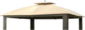Garden Winds Durable Replacement Canopy Compatible with The L-GZ815PST Sonoma Riviera Wicker 10' x 12' Gazebo - Classic Sand, 350
