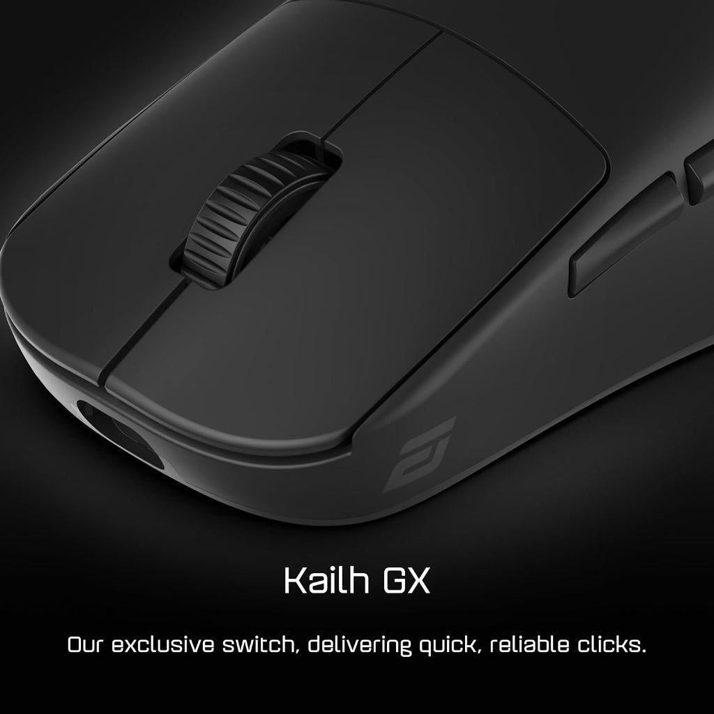 ENDGAME GEAR OP1w 4k Wireless Gaming Mouse Black – 4000Hz Polling Rate, Gamer Mouse Wireless | Kailh GX Switches | PixArt PAW3395 Optical Mouse Sensor