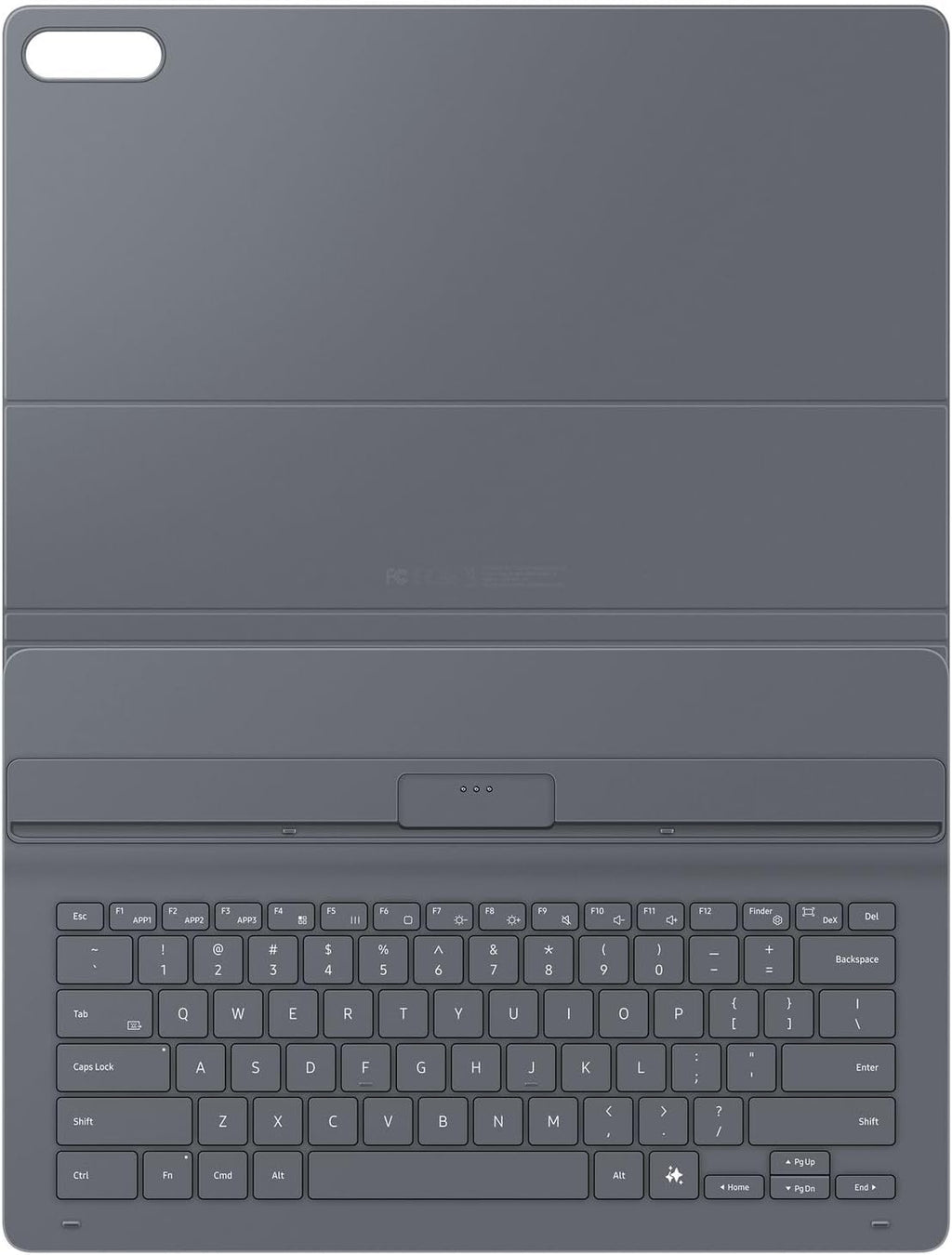 Samsung Official Book Cover Keyboard Slim for Galaxy Tab S11 Ultra, Ai Key Ready, PC-Like Experience, Sleek and Slim (EF-DX930UBEGWW) - Black