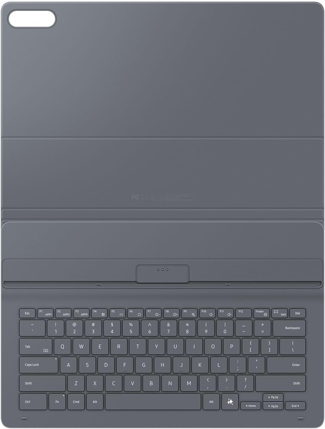 Samsung Official Book Cover Keyboard Slim for Galaxy Tab S11 Ultra, Ai Key Ready, PC-Like Experience, Sleek and Slim (EF-DX930UBEGWW) - Black