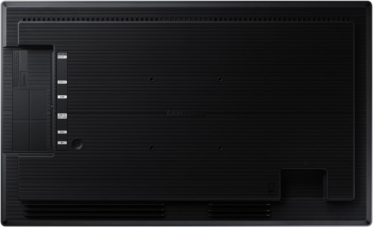 Samsung 24' Commercial UHD LED LCD Display Sign, Full HD Resolution, Compact Design, Home UI, LH24QBCEBGCXZA