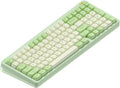nuphy Halo96 V2 Wireless Keyboard,Gasket Structure,96% Hot Swappable Gaming Keyboard, 99 Kyes RGB Backlit Mechanical Keyboard, Support QMK/VIA,Bluetooth/USB-C/2.4GHz-Green,Lemon Switches (55gf)