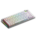 Glorious Gaming GMMK 3 PRO Wireless Mechanical Keyboard: 75% TKL, Bluetooth & 2.4GHz, Hotswappable MX Switches, Aluminum Body, Gasket System, Doubleshot Keycaps, US QWERTY Layout (Silver)