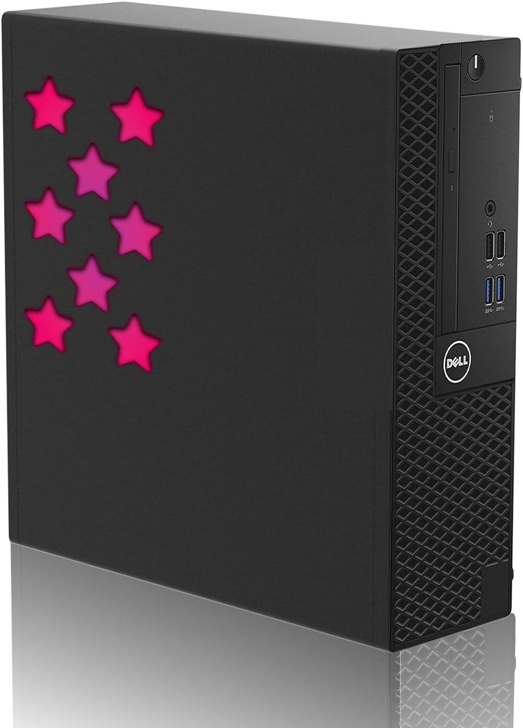 Dell Desktop PC Gaming Bundle - Core i7, 16GB RAM, 1TB SSD, GT 1030, RGB Keyboard with AI-Enhanced Copilot Key and Mouse, RGB Headphone, Webcam, Wi-Fi, Win 11 Pro (Renewed)