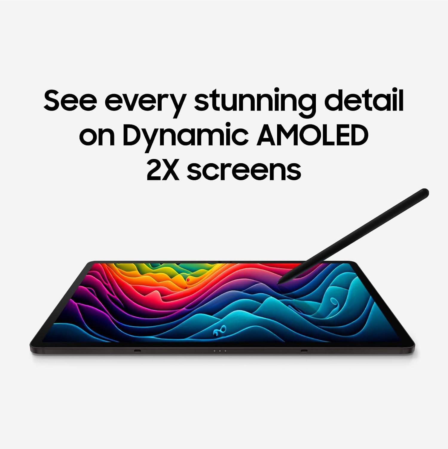 SAMSUNG Galaxy Tab S9+ 5G Plus 12.4' 256GB (AT&T) plus WiFi Android Tablet, Snapdragon 8 Gen 2 Processor, AMOLED Screen, S Pen Included, Long Battery Life, Auto Focus Camera, Dolby Audio, Graphite