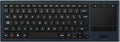 Logitech K830 Illuminated Living-Room Keyboard with Built-in Touchpad – Easy-Access Media Keys and Shortcut Keys for Windows or Android