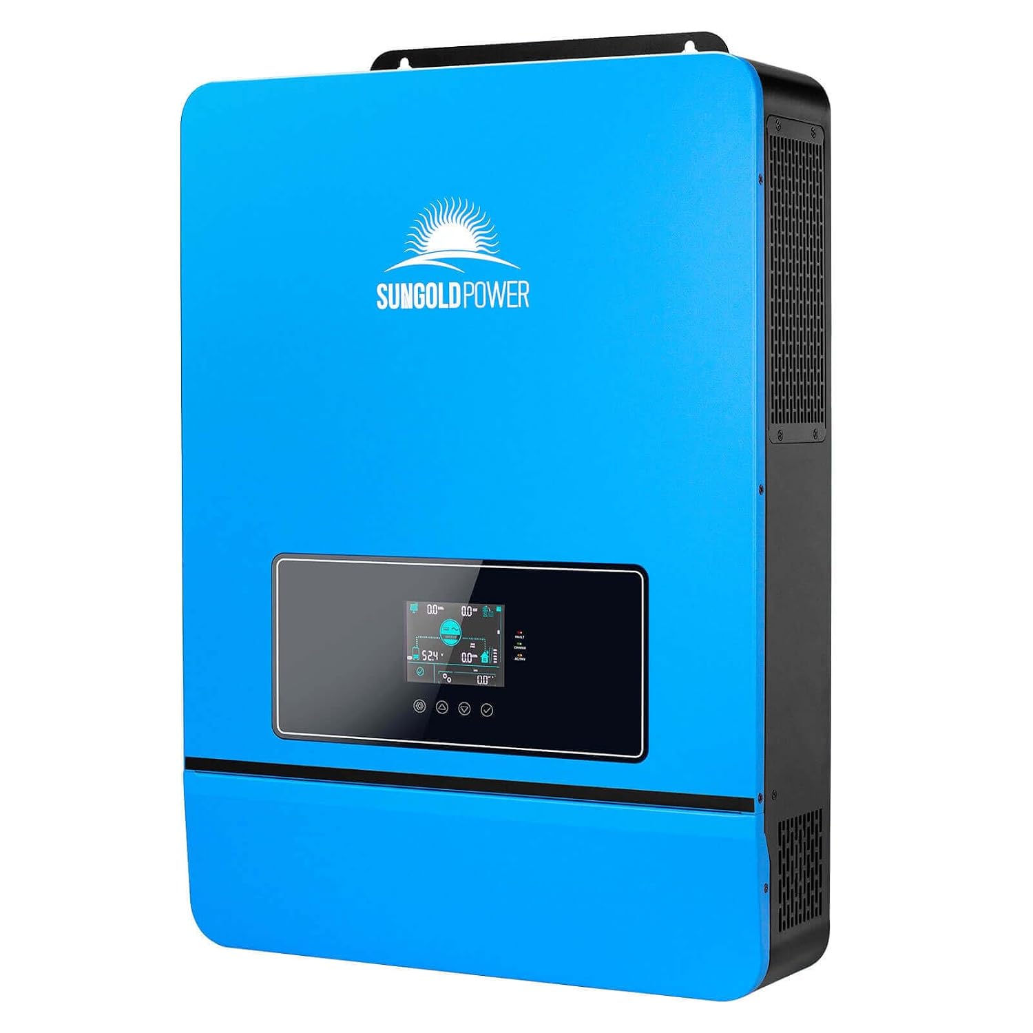 SUNGOLDPOWER UL1741 8000W DC 48V SPH8048P Solar Inverter,Built in 2 MPPT Solar Controllers,120V/240V AC Input/Output (settable),Max. 200A Battery Charging Inverter Charger (New 8000W 48V)