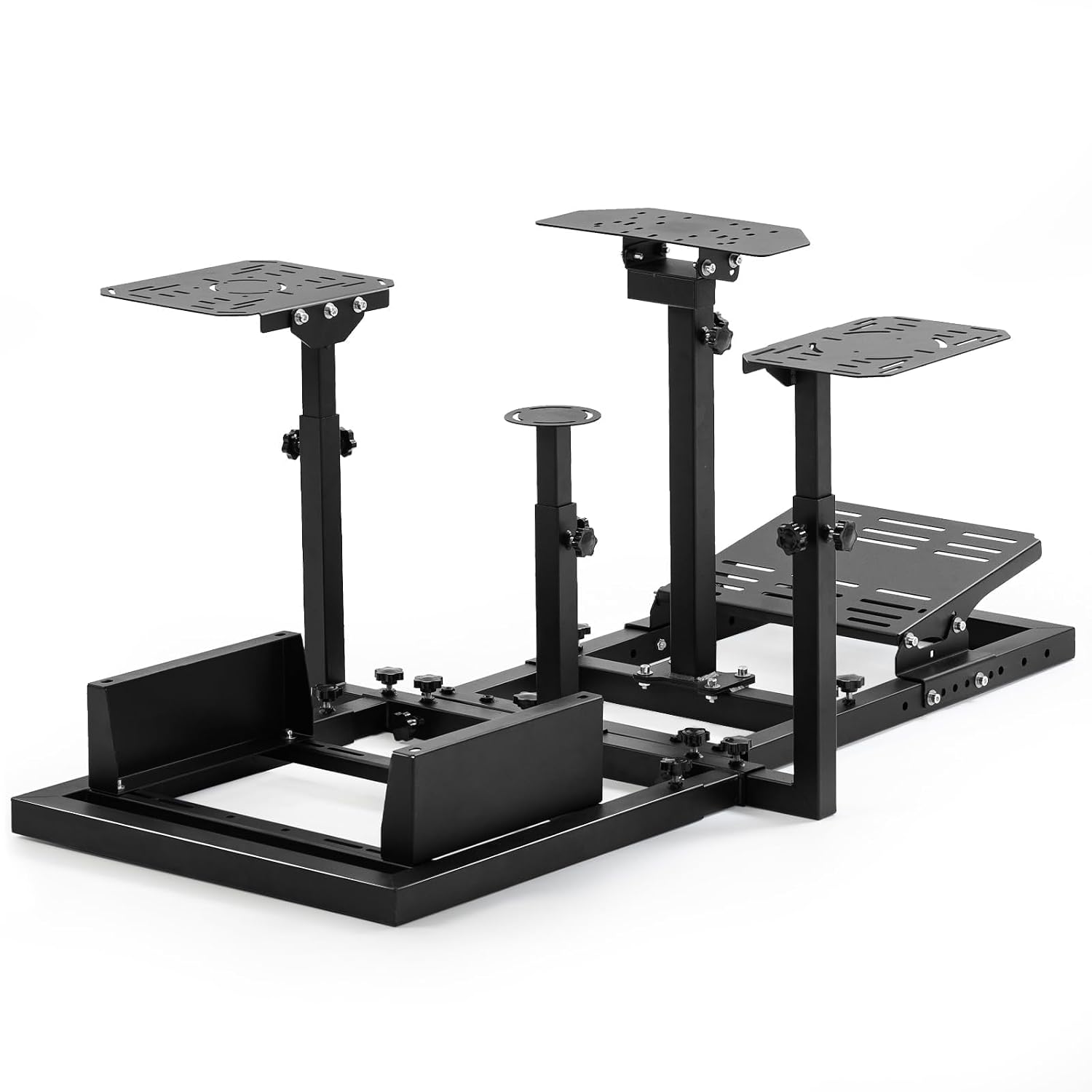 Marada Racing Simulator Cockpit Flight Simulation Adjustable Fit for Thrustmaster HOTAS Warthog, for Logitech G25 G27 G923 Racing wheel, Wheels,Pedals, Throttle, Joystick Not Included