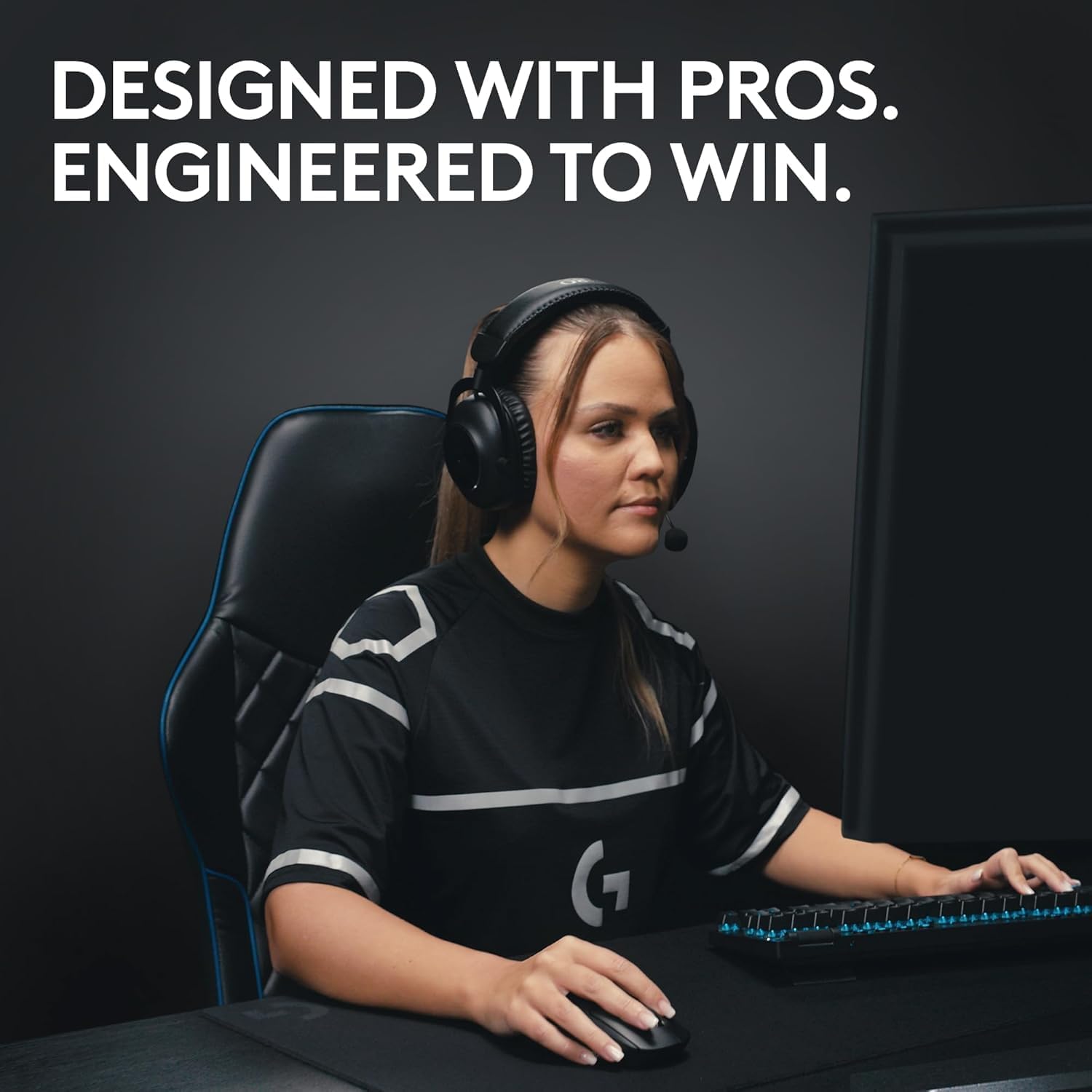 Logitech G PRO X Superlight 2 Lightspeed Wireless Gaming Mouse, Lightweight, LIGHTFORCE Hybrid Switches, Hero 2 Sensor, 32,000 DPI, 5 Programmable Buttons, USB-C Charging, PC & Mac - Magenta (Renewed)