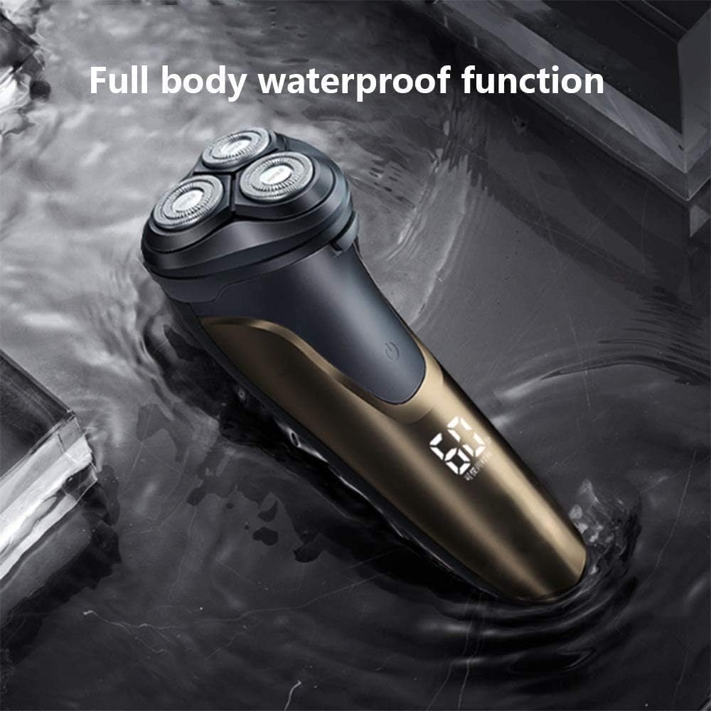 Men's Electric Shaver - Corded and Cordless Rechargeable Shaver Razor for Men with Pop-up Sideburn Trimmer Wet and Dry Painless