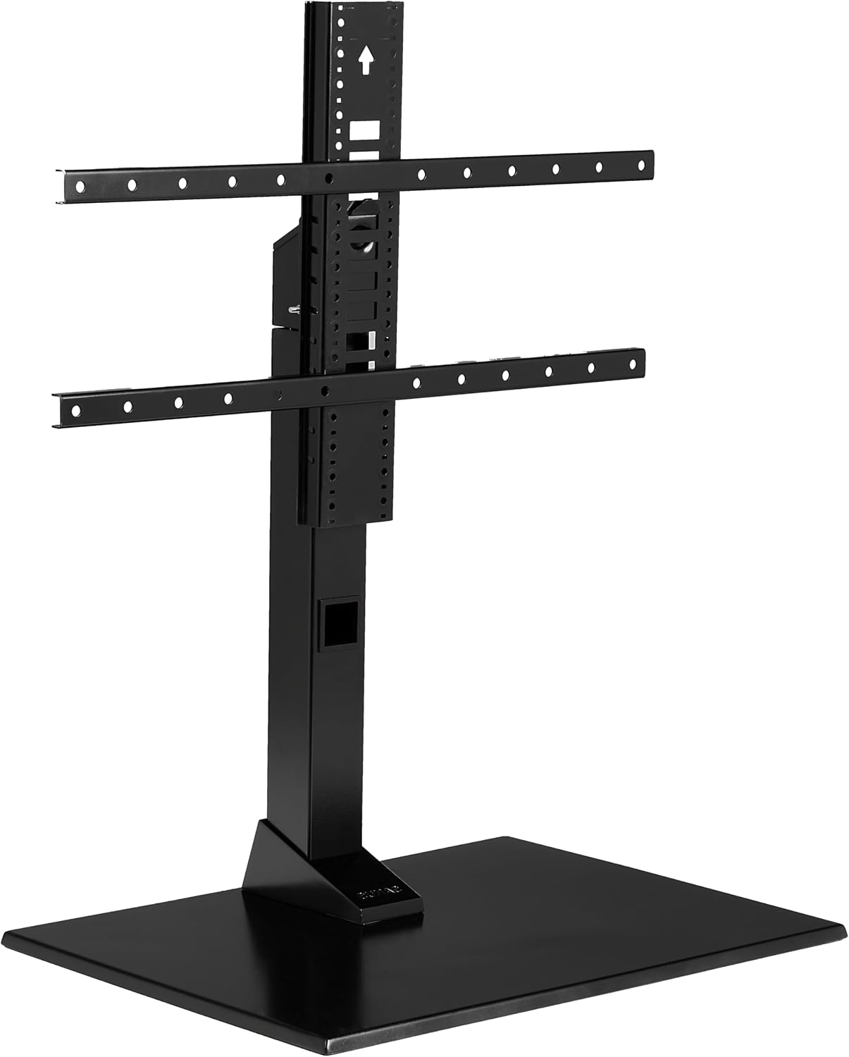 SANUS Universal TV Stand - Large Swivel Base Replacement TV Stand for Screens Up to 86' - Swivels 70 Degrees & Height Adjusts 8' - Compatible with Sony, Vizio TCL & More