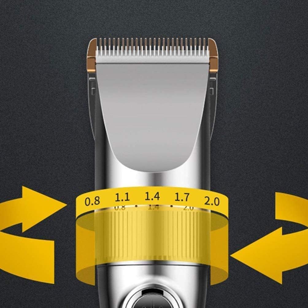 Cordless Hair Clippers Hair Trimmer for Men, Waterproof Body, Electric Shaver Grooming Kit, USB Rechargeable & LED Display