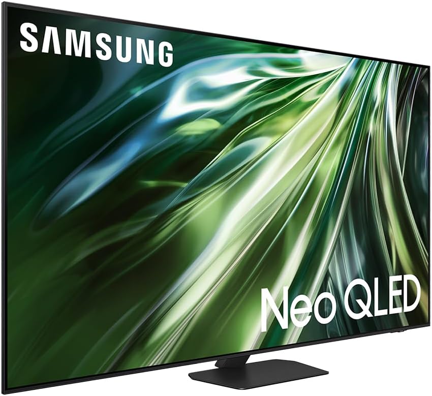 Samsung QN55QN90DAFXZA 55 Inch Neo QLED TV with 4K AI Upscaling and 3 Year Amber Protection Plan (2024)
