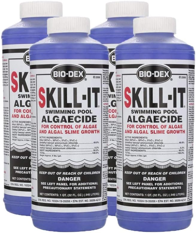 Bio-Dex Fast Acting Algaecide Skill-It 32oz. 4-Pack SK132-4