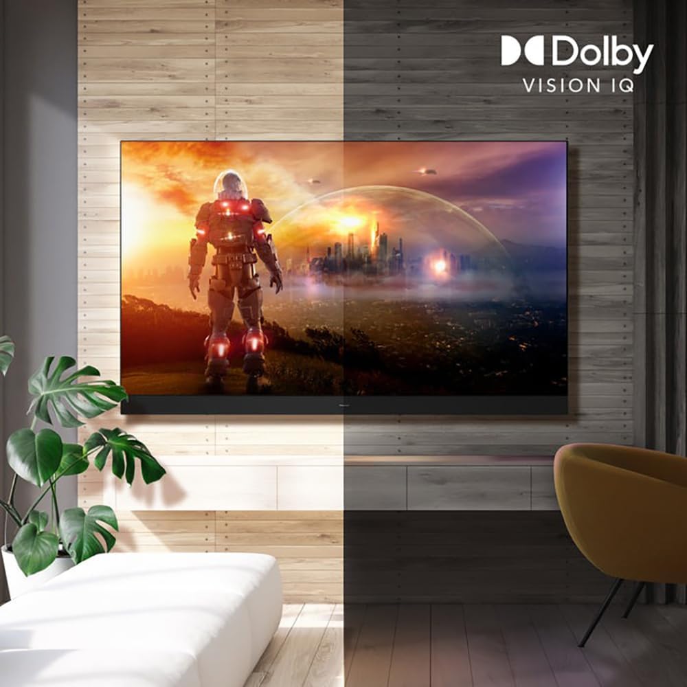 Panasonic TV-55Z85AP Z85 55 inch OLED 4K UHD Smart Fire TV (2024) Bundle with CPS Exclusive 26 Month Protection, 2X 4K HDMI Cable & Deco Gear Complete Home Theater Beginner's Guidebook