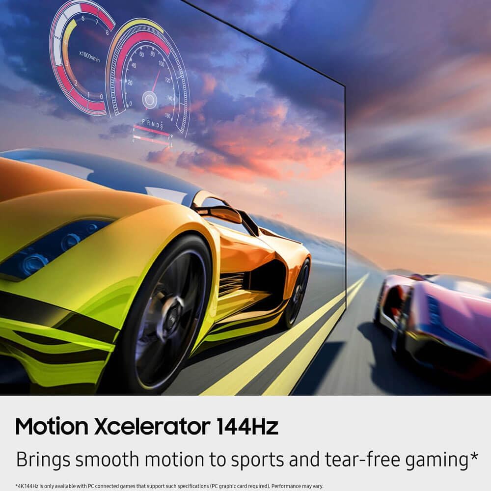 SAMSUNG 48-Inch Class OLED S90F 4K Smart TV (2025 Model) NQ4 AI Gen3 Processor, 4K AI Upscaling Pro, OLED HDR +, Motion Xcelerator 144Hz, Samsung Vision AI, Alexa Built-in