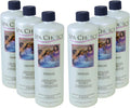 SpaChoice 1-Quart 6-Pack Premium Defense, Descaler for Hot Tub, Made in USA