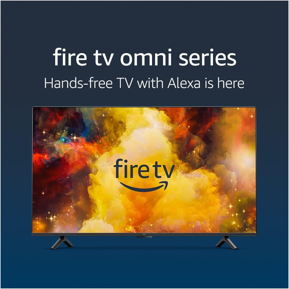 Like-New - Amazon Fire TV 50' Omni Series 4K UHD smart TV, hands-free with Alexa