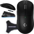 Logitech PRO X Superlight 2 Wireless Gaming Mouse, Black | Ultra-Lightweight, Hero 2 Sensor, 44k DPI, 5 Programmable Buttons, Lightspeed Wireless, PC/Mac | with Signature Series Charging Dock