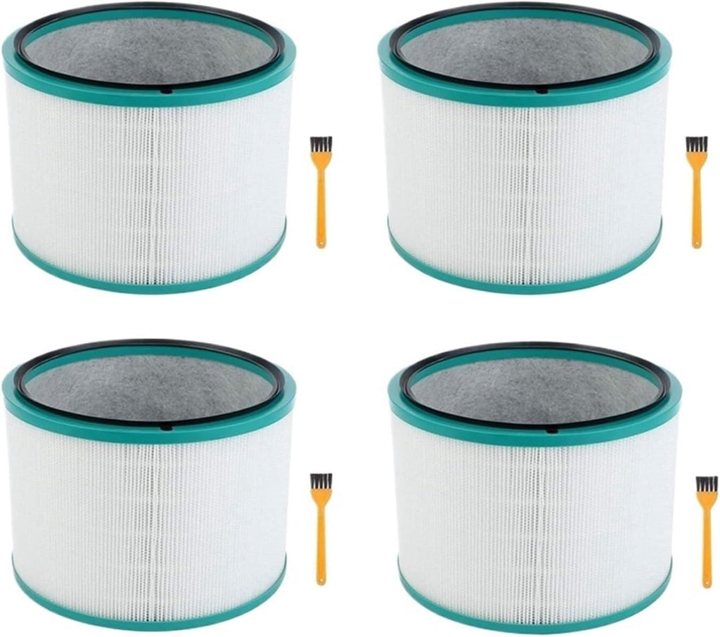 4X Filter,Compatible For Dyson, DP01 DP03 HP00 HP01 HP02 HP03 Desk Purifiers Pure Hot Cool Link Air Purifier HEPA Filterglobal