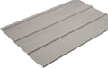 Arrow Set of 8 Galvanized Steel 2x4 Ft Corrugated Metal Panels for DIY Shed, Garage, Carport, and Mobile Home Projects, Made in USA, Eggshell