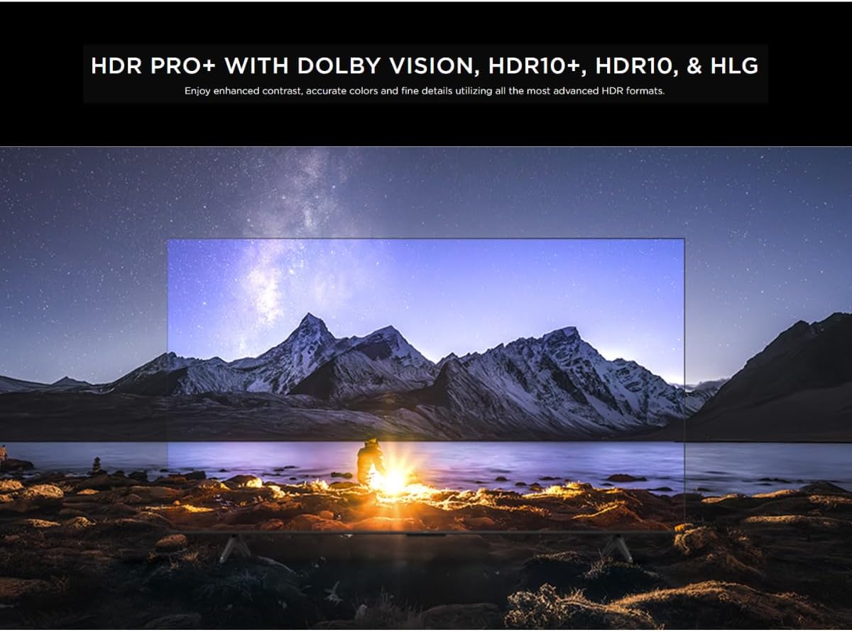 TCL 55Q671G 55' Class 4K Ultra HD HDR QLED Smart TV with Google TV (Renewed)