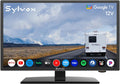 SYLVOX Smart RV TV, 19' 12 Volt TVs for RV Camper DC/AC Powered HDTV, Compatible with Google OS, Support Download APPs, Google Assistant, Bluetooth WiFi, 9-32V Wide Voltage Protection