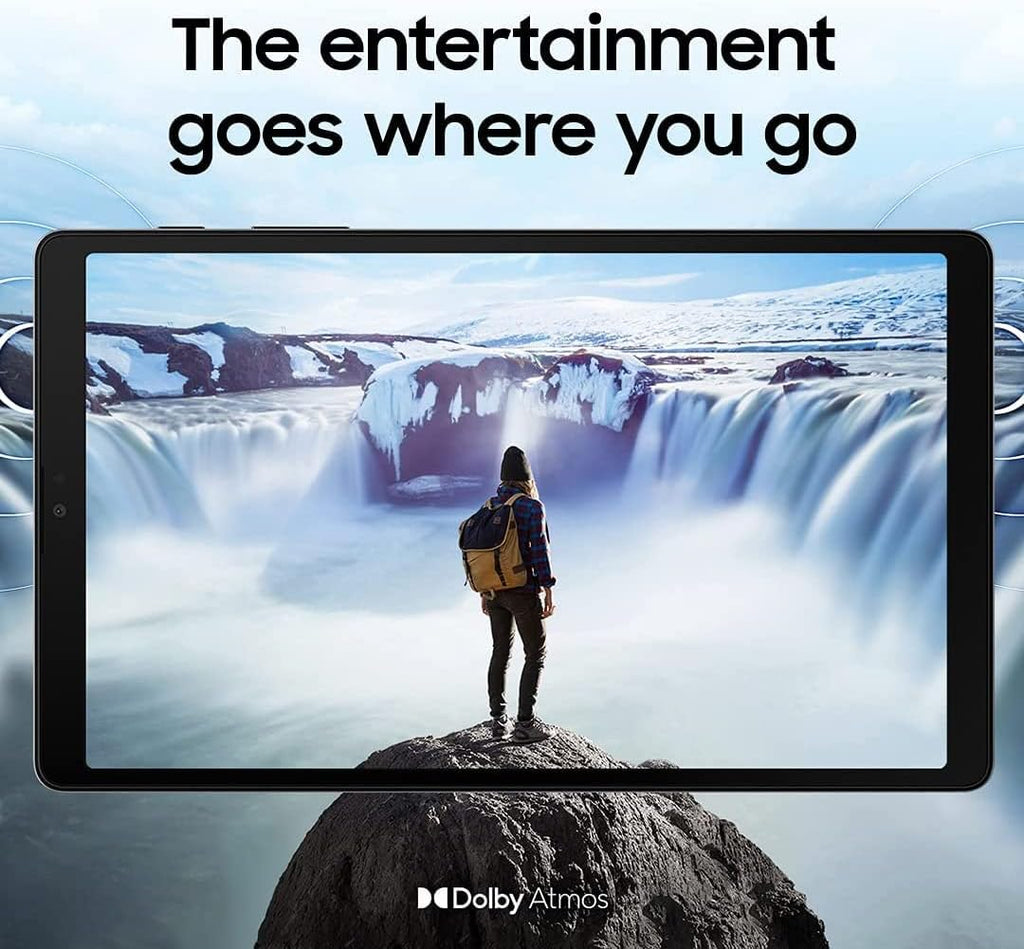 Samsung Tab A7 Lite 8.7' Silver 32GB Capacity 3GB RAM, Long-Lasting Battery 5,100mAh (SM-T220NZSAXAR) (Renewed)