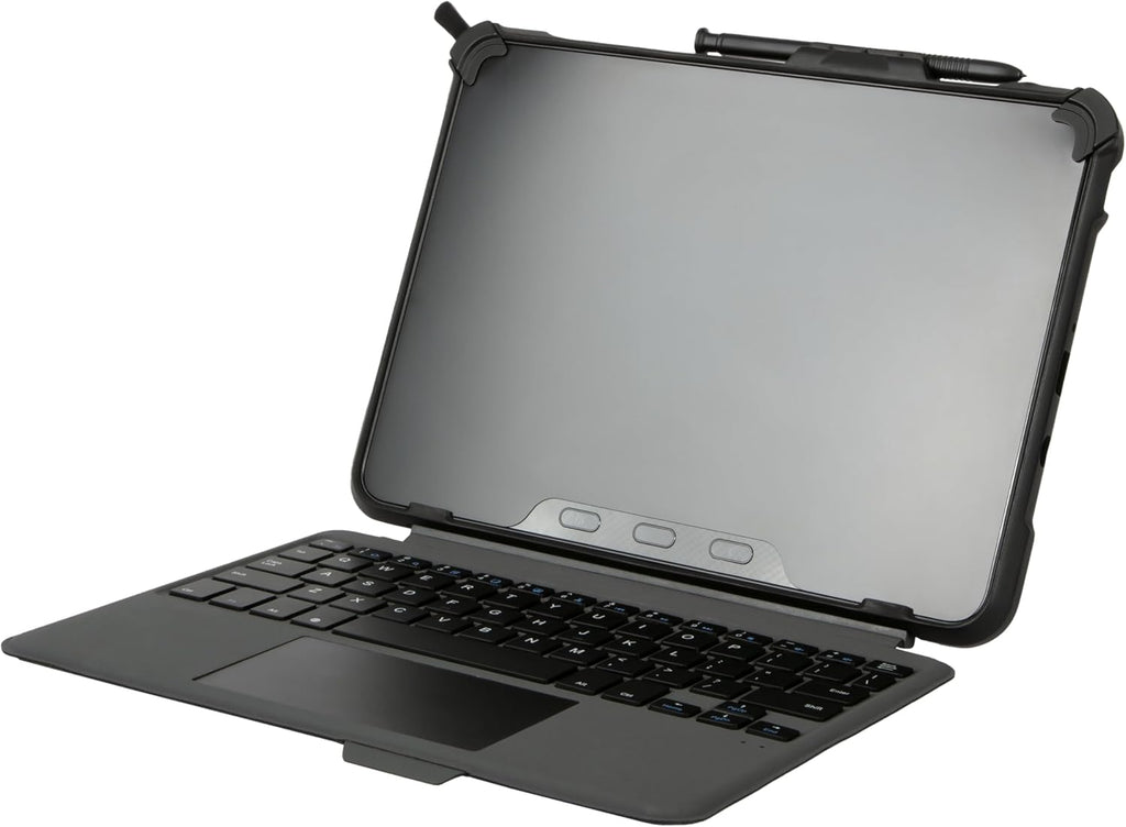 Samsung Tab Active4 Pro Magnetic Keyboard, Rugged, Slim Design, Matte Black Finish, (GP-JKT636TGBBW)...ONLY Works with Tab Active4 Pro Case to Function.Made by Targus