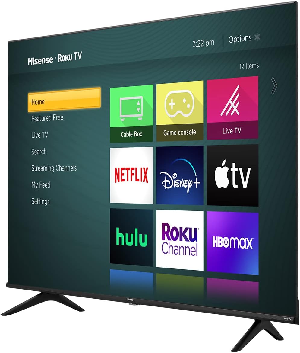 Hisense 43-Inch Class R6090G Roku 4K UHD Smart TV with Alexa Compatibility (43R6090G, 2020 Model)