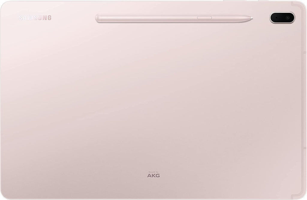SAMSUNG Galaxy Tab S7 FE 2021 Android Tablet 12.4' Screen WiFi 256GB S Pen Included Long-Lasting Battery Powerful Performance, Mystic Pink (Renewed)