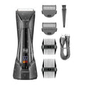 Hair Clippers for Men, Body Hair Trimmer Groin Rechargeable Ball Shaver Men Pubic Electric Beard Groomer Wet Dry