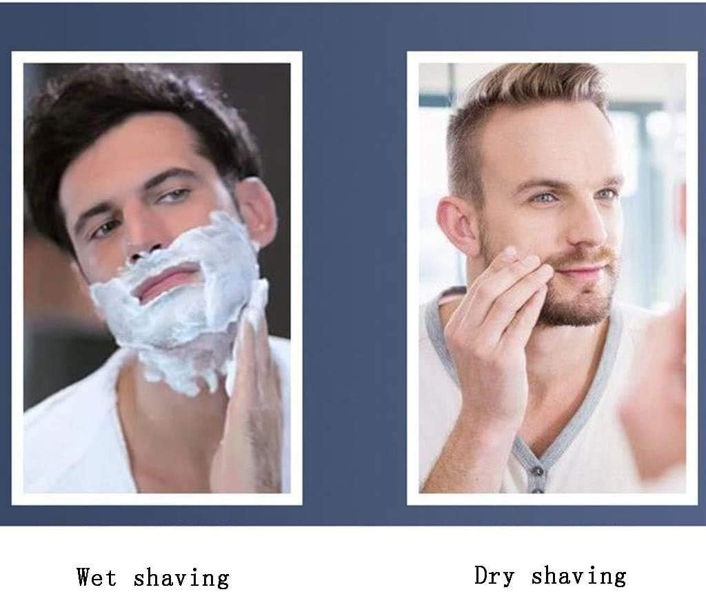 Electric Shavers for Men, Electric Razor Dry Wet Waterproof Mens Facial Shaver, Face Shaver Cordless Travel USB Rechargeable with Beard Trimmer LED Display for Shaving Husband Dad