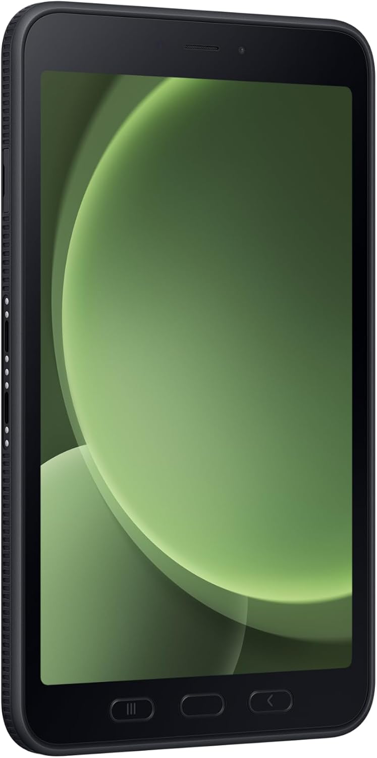 SAMSUNG Galaxy Tab Active5 5G Enterprise Edition SM-X306B (GSM, International Version) 128GB + 6GB RAM, 8' Inch Android Factory Unlocked Rugged Tablet - Green