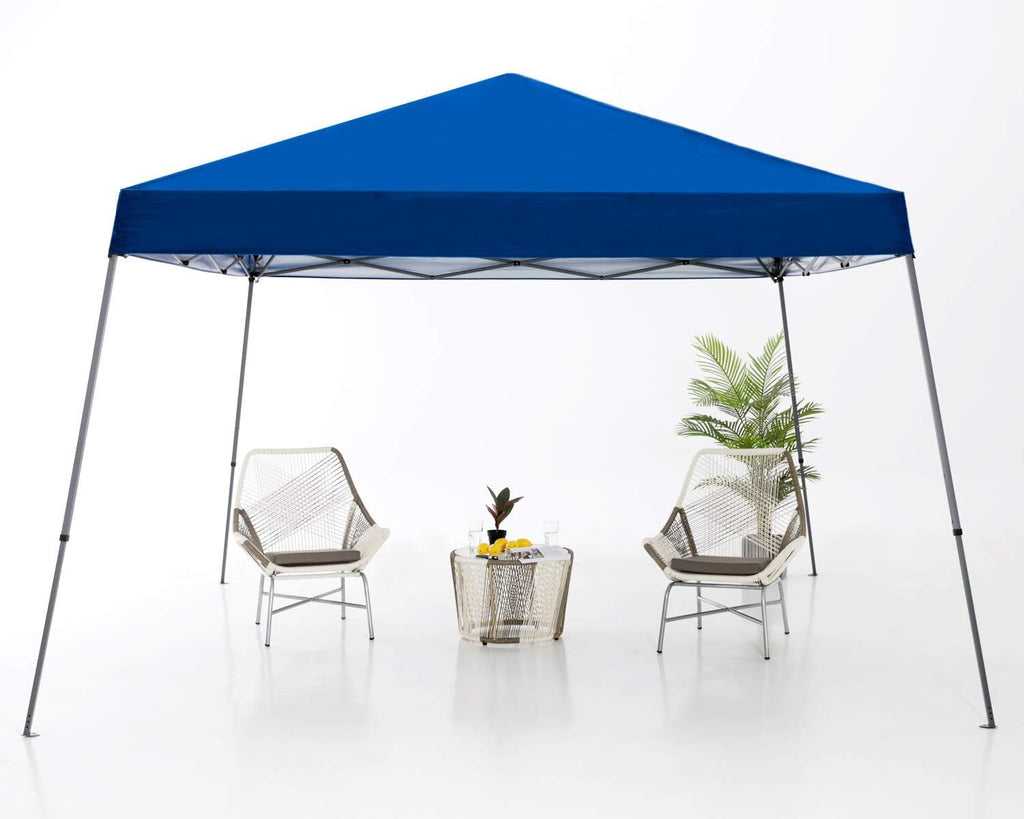 ABCCANOPY Stable Pop up Outdoor Canopy Tent 12 x 12 ft Base / 10 x 10 ft Top, Royal Blue