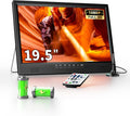 NORTHING 19 Inch Portable TV for Indoor Outdoor,Full HD 1080P Portable TV for Camping, 8000mAH Built-in Power Operated TV, Antenna/HDMI/USB/AV Input, Small T V for Kitchen Patio Camping RV Boat Car