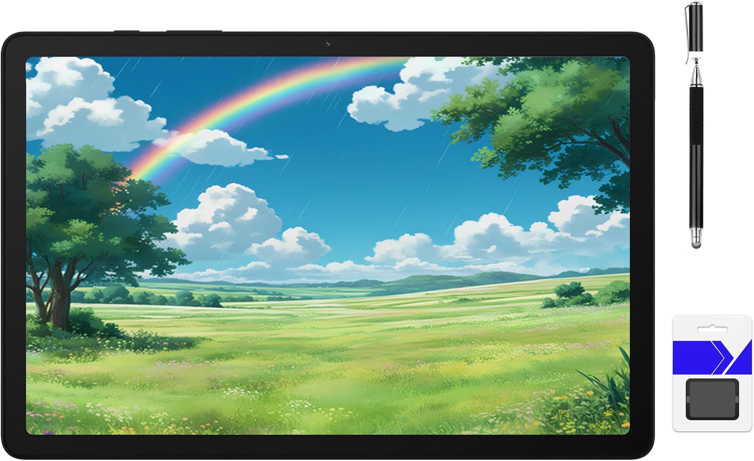 SAMSUNG Galaxy Tab A9+ 11'' 64GB Android Tablet, Big Screen, Quad Speakers,Upgraded Chipset, Multi Window Display, Slim, Light, Durable Design, Graphite with Accessories