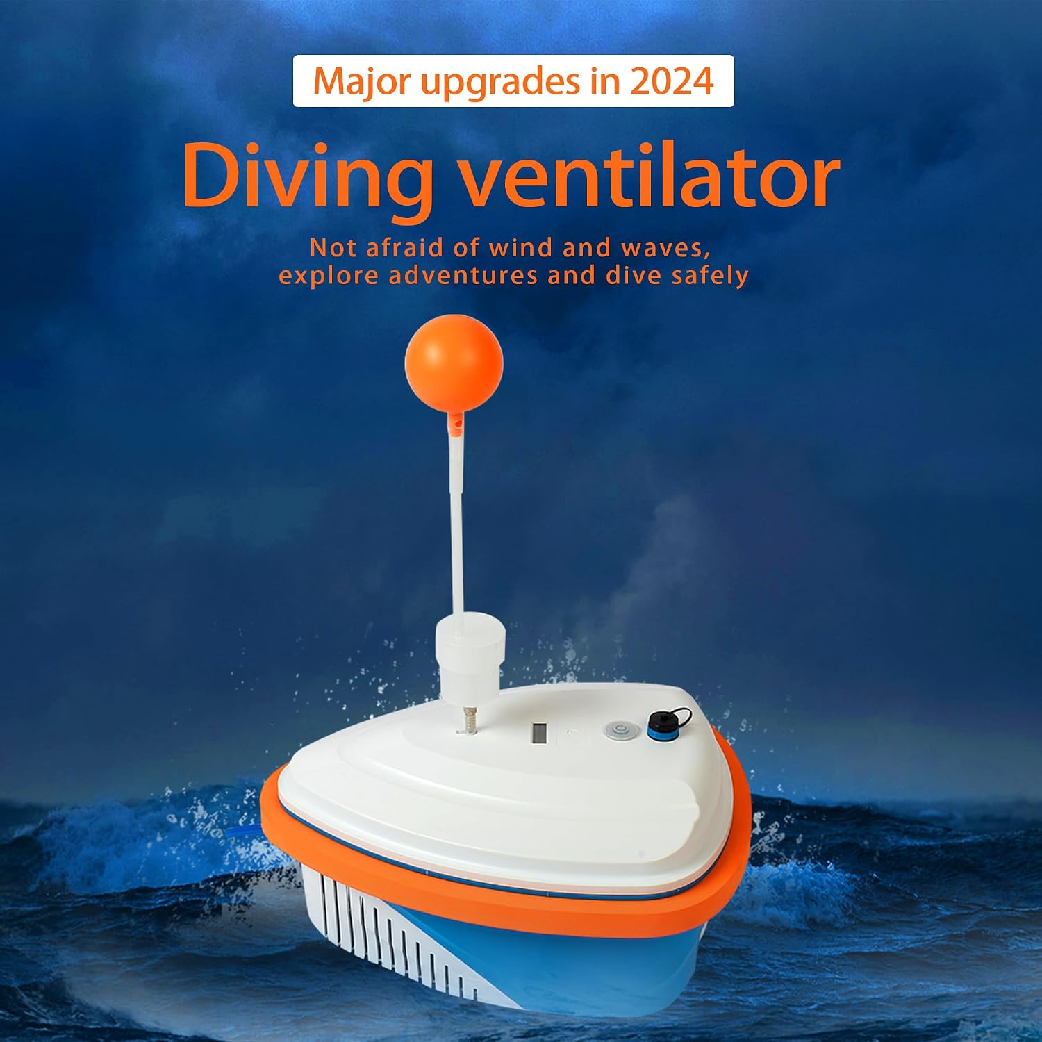 TUXING Diving Ventilator,Diving Without Tanks with Scuba BCD, Waterproof Portable Rechargeable Scuba Diving Tank,45 ft Hose & Scuba Breathing Regulator,Octopus Hookah with Mouthpiece