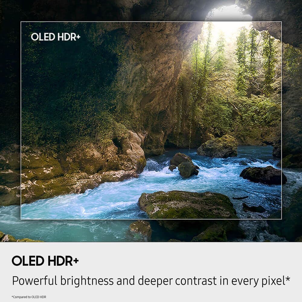 SAMSUNG 48-Inch Class OLED S90F 4K Smart TV (2025 Model) NQ4 AI Gen3 Processor, 4K AI Upscaling Pro, OLED HDR +, Motion Xcelerator 144Hz, Samsung Vision AI, Alexa Built-in
