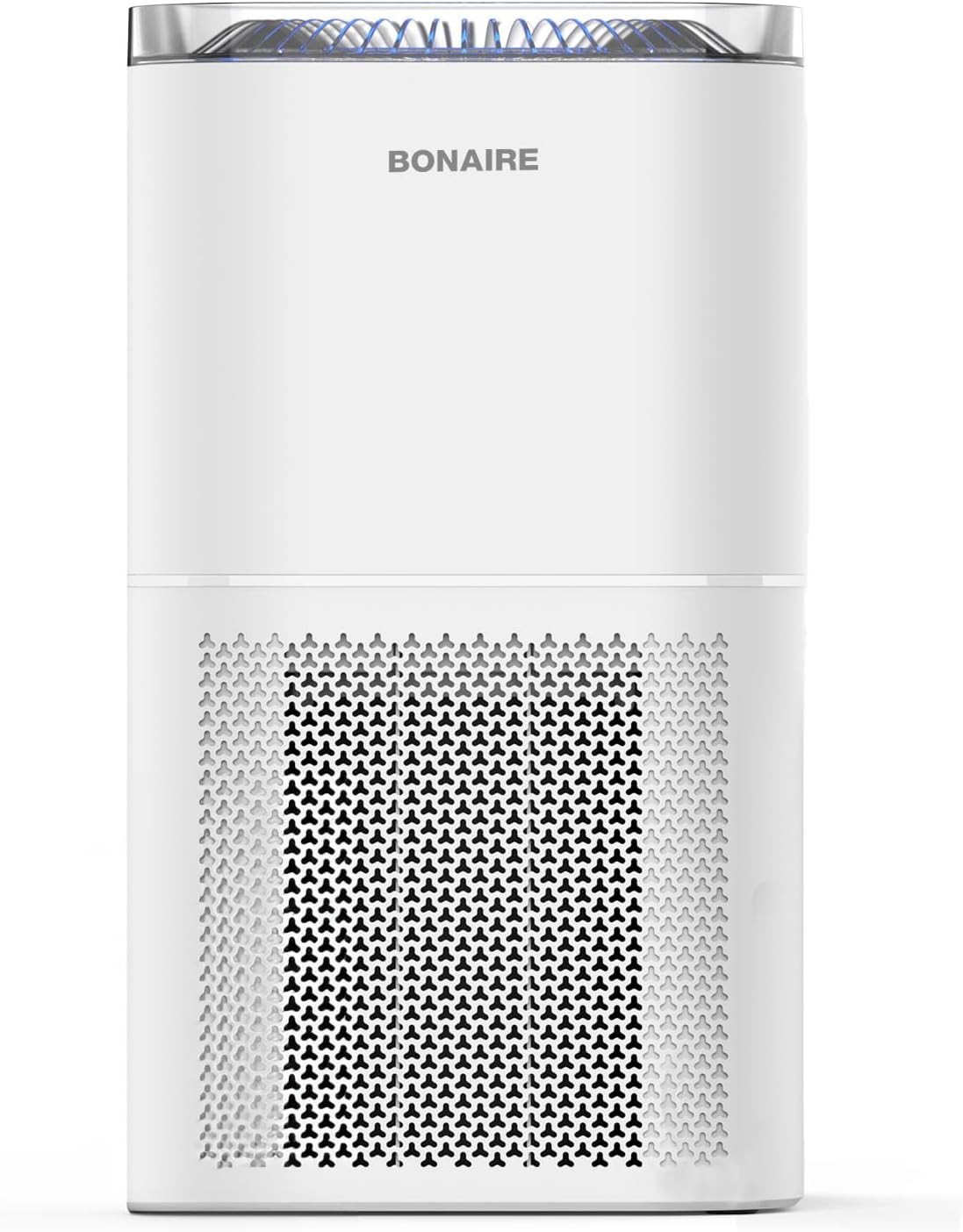 Bonaire Air Purifier for Home Allergies, Pets Hair In Bedroom upto 1380 ft², 3-in-1 HEPA13 Filter, Sleep, Auto Mode, PM2.5, WiFi, Remove Dust Smoke Hair Pollen Pollutants Odor, 27db Quiet, White, A4S