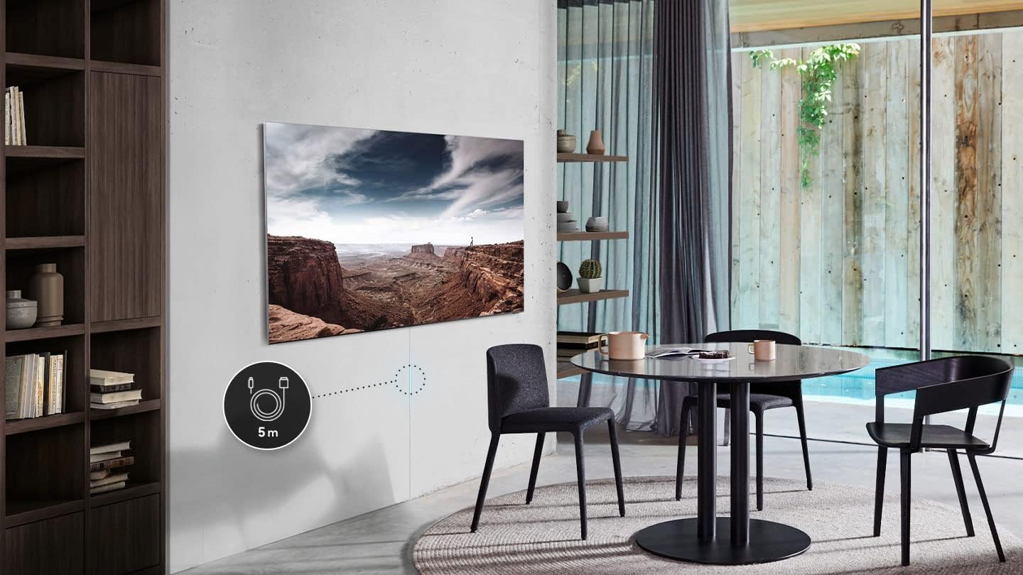 SAMSUNG 43-Inch Class Frame Series - 4K Quantum HDR Smart TV with Alexa Built-in (QN43LS03AAFXZA, 2021 Model)