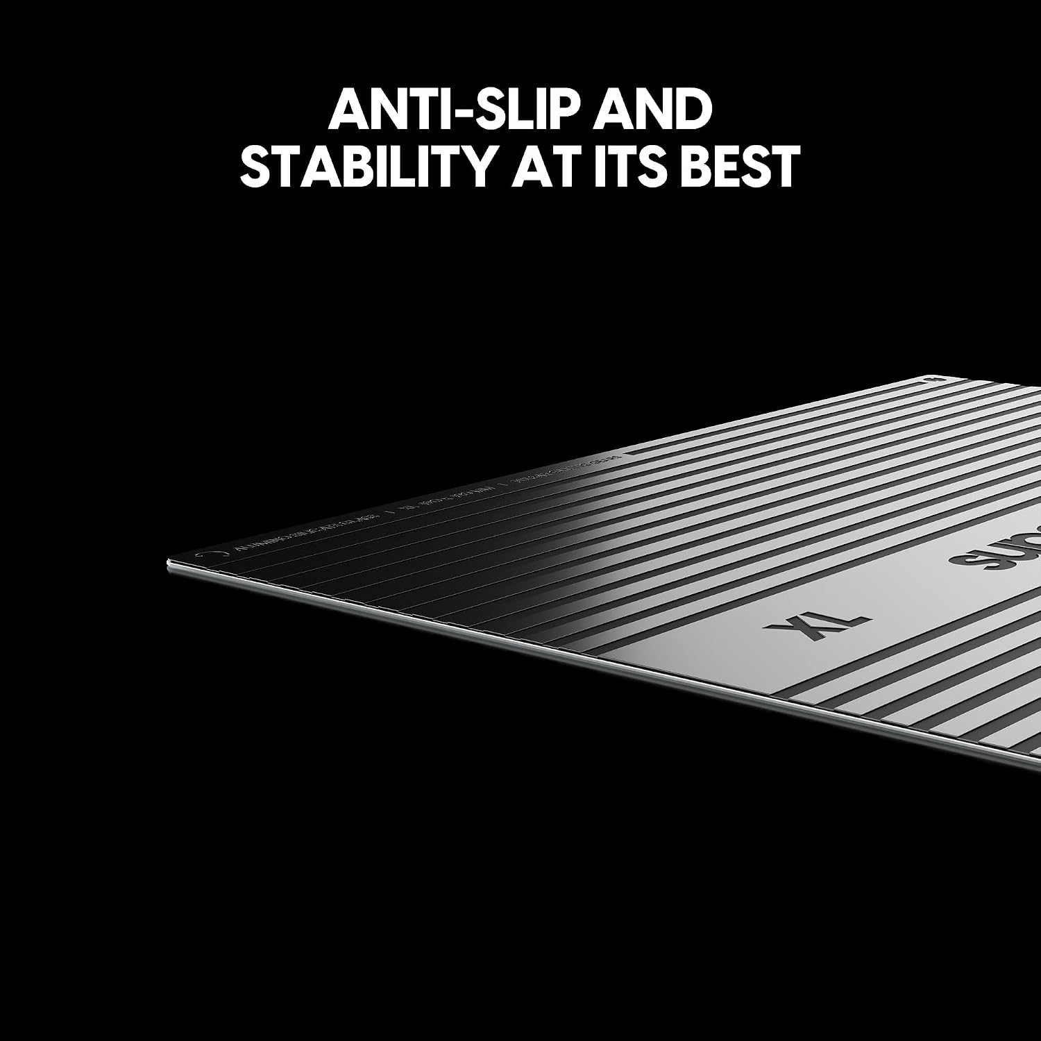 Pulsar Superglide Glass Gaming Mouse Pad v2 ALUMINO-Silicate Glass Surface Anti-Slip Fully Molded high-Density Silicone Rubber 19.3in x 16.5in (XL, White)