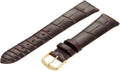 Hadley-Roma Men's MS2009RA-170 17-mm Black Genuine Alligator Leather Watch Strap