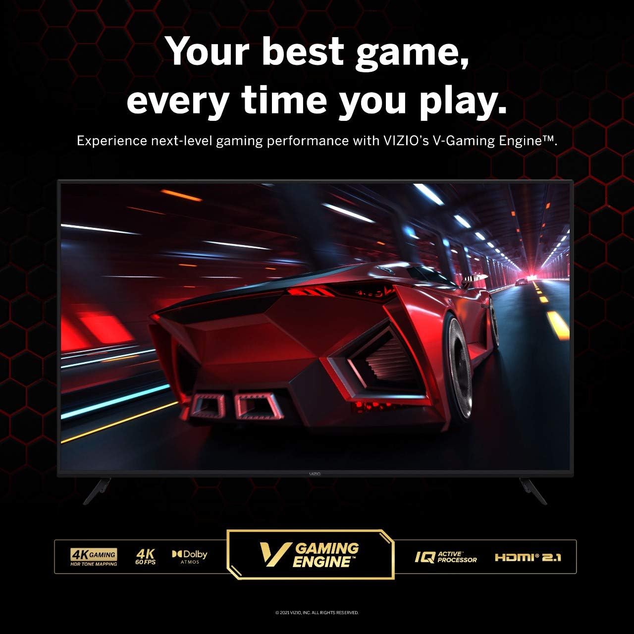 VIZIO 65 Inch 4K Smart TV, V-Series UHD LED HDR Television with Apple AirPlay and Chromecast Built-in