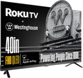 Westinghouse Roku TV - 40 Inch Smart TV, FHD QLED Television w/Dolby Digital+, Wi-Fi & Mobile App Connectivity, Flat Screen, Bluetooth, Compatible w/Apple AirPlay, Alexa, & Google Assistant